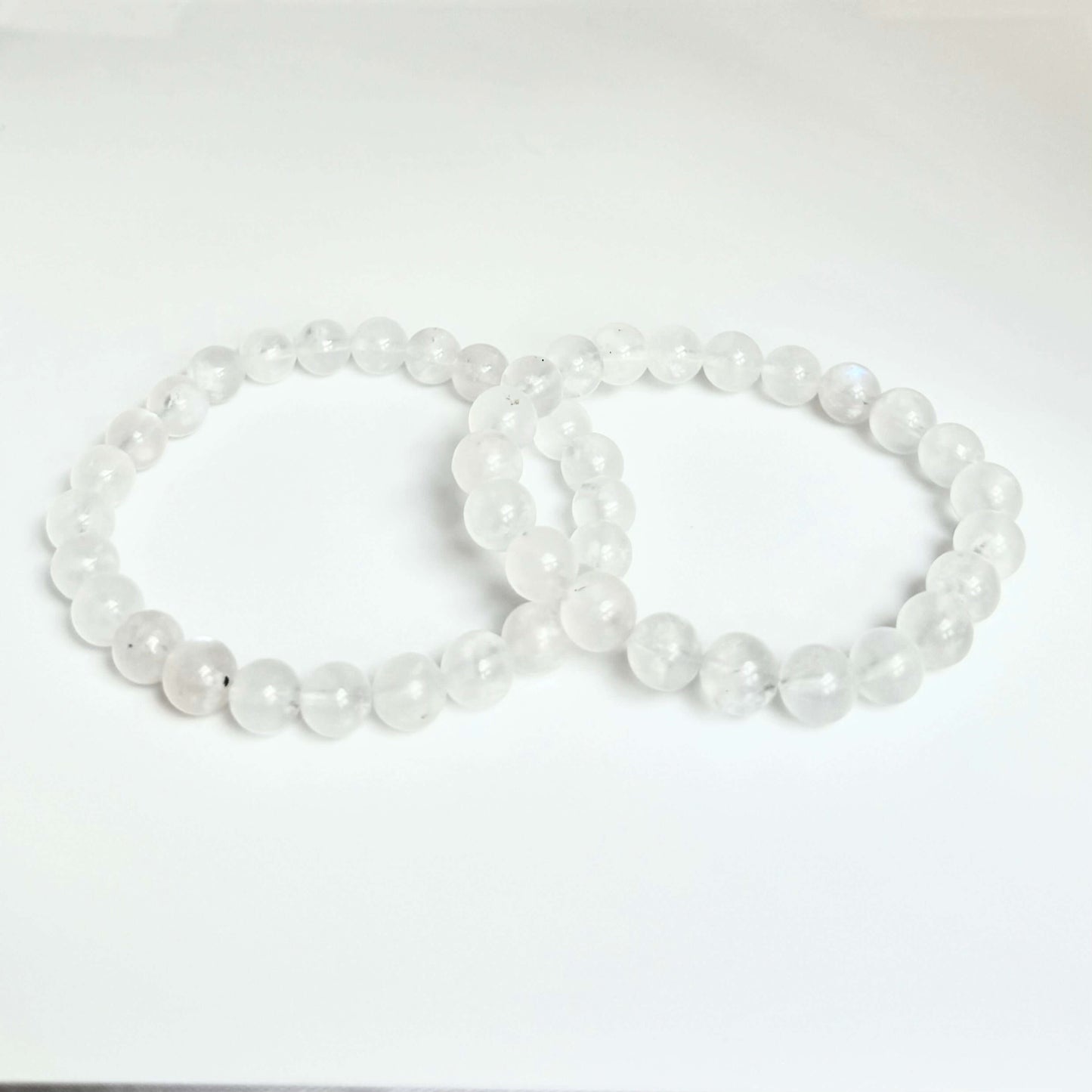 White Moonstone Bracelet-Gemstone Jewelry