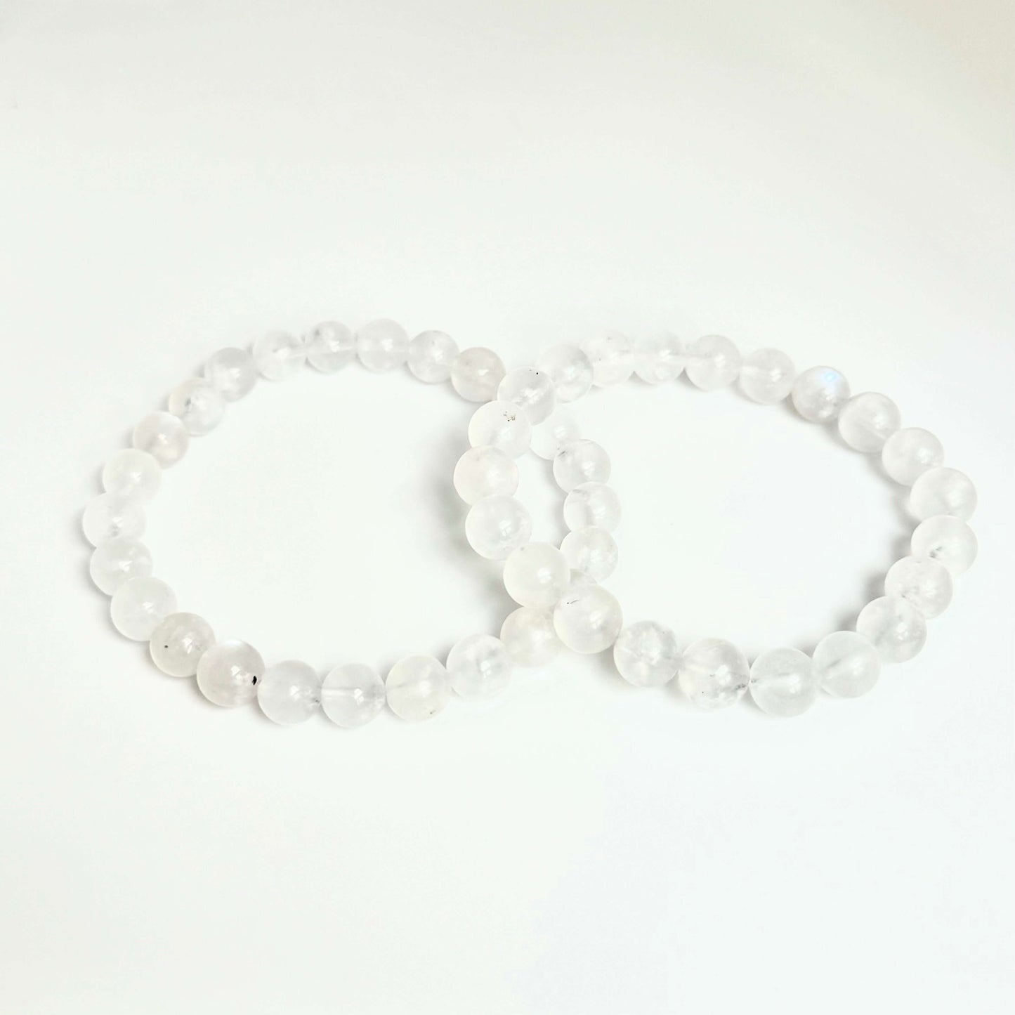 White Moonstone Bracelet-Gemstone Jewelry