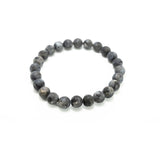 Black Labradorite, Matte Bracelet-Gemstone Jewelry