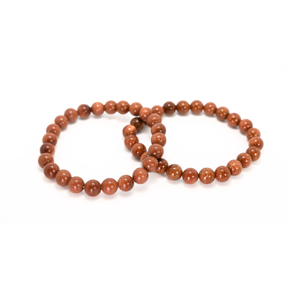 Brown Goldstone Bracelet-Gemstone Jewelry
