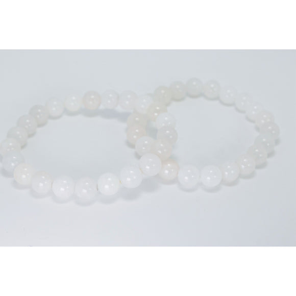 White Jade Bracelet-Gemstone Jewelry