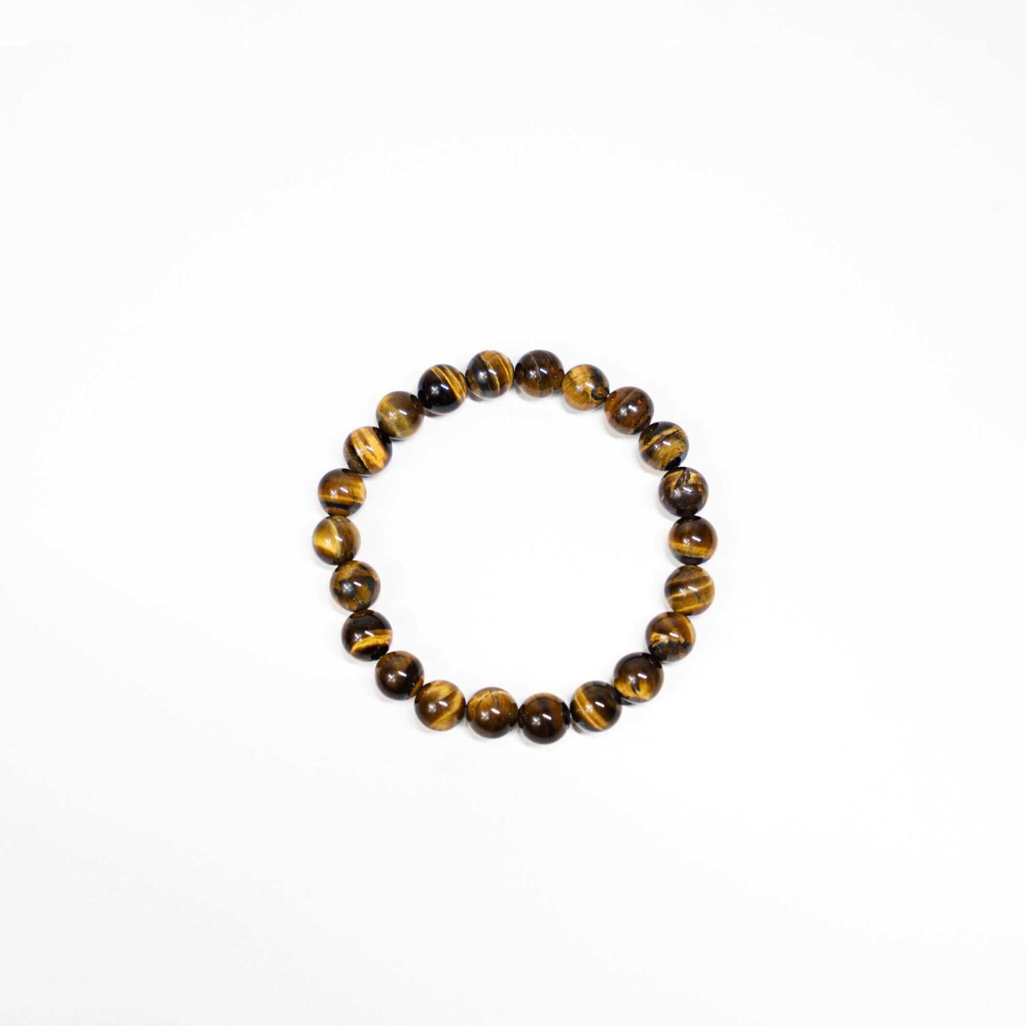 Gold Tiger Eye Bracelet-Gemstone Jewelry This bracelet is made with gold tiger eye and stretchy elastic. ♥ Packaging: This bracelet will come to you in an organza gift bag, along with an information sheet on the various crystal meanings. Properties: Gold