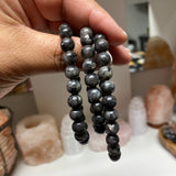 Black Labradorite, Polished Bracelet-Gemstone Jewelry