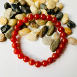 Red Agate Bracelet-Gemstone Jewelry