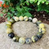Yellow Turquoise Bracelet-Gemstone Jewelry