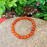 Red Agate Bracelet-Gemstone Jewelry