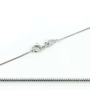 Sterling Silver Snake Chain-Gemstone Jewelry